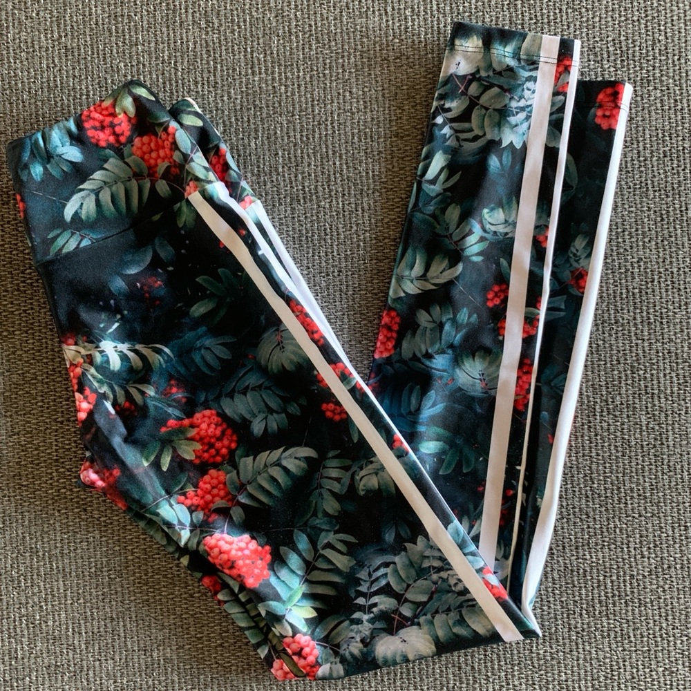 Goldsheep Tropical Floral Leggings